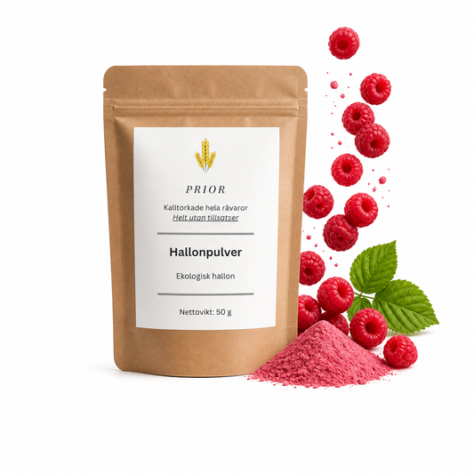 Hallonpulver